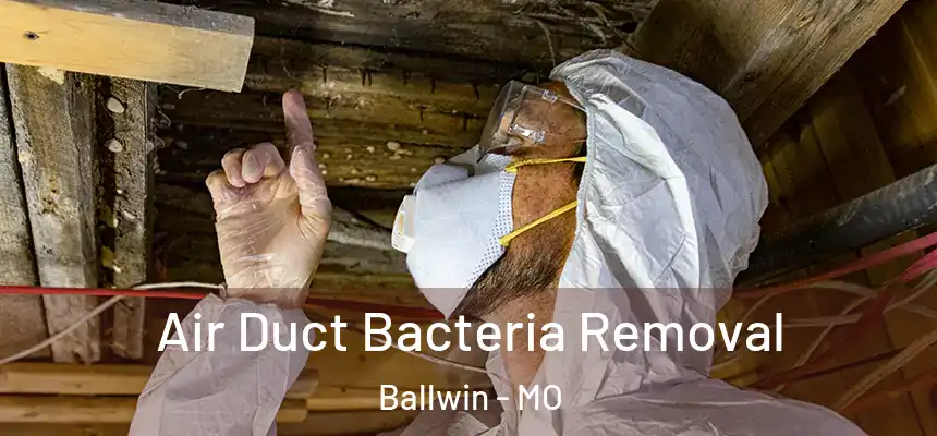 Air Duct Bacteria Removal Ballwin - MO