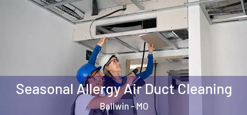  Seasonal Allergy Air Duct Cleaning Ballwin - MO